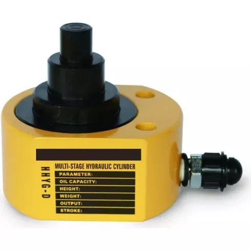 Домкрат гидравлический телескопический низкий TOR HHYG-20D (ДТ20Г27) 20 т