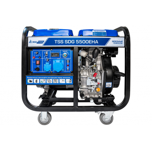 Генератор дизельный TSS (ТСС) SDG 5500EHA
