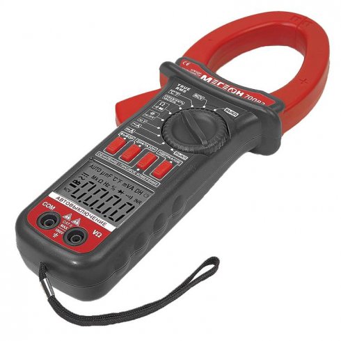 Клещи токоизмерительные цифровые Мегеон 70083