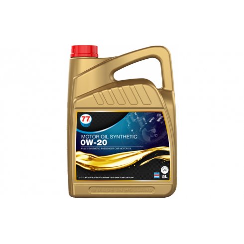 Масло моторное синтетическое 77 Lubricants Motor Oil VLV 0W-20 (5 л)