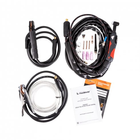 Аппарат аргонодуговой сварки FoxWeld SAGGIO COLD TIG 210 DC PULSE DIGITAL
