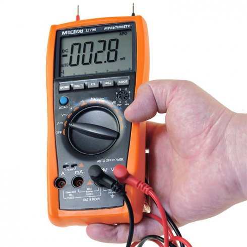 Мультиметр цифровой Мегеон 12799