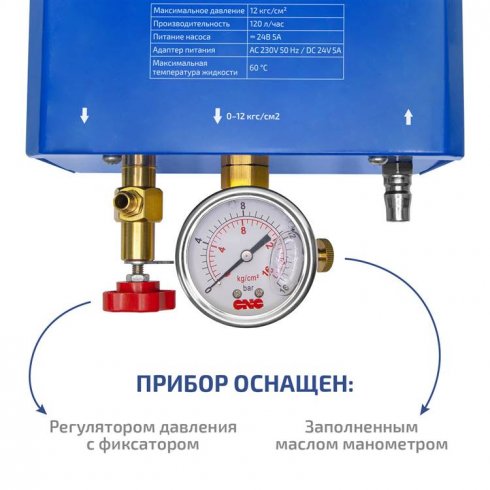 Насос электрический опрессовочный Мегеон 98112