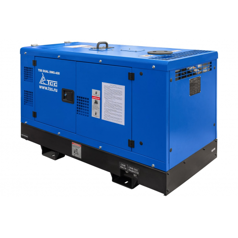 Генератор двухпостовой дизельный TSS (ТСС) DUAL DWG-400