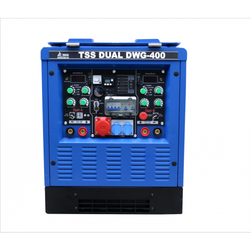 Генератор двухпостовой дизельный TSS (ТСС) DUAL DWG-400