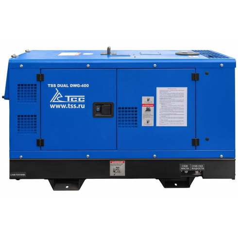 Генератор двухпостовой дизельный TSS (ТСС) DUAL DWG-400