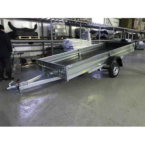 Прицеп Avtos A40P1B (4000х1500х300 ресс. 3302(ГАЗ-1лист), R13, без тента)