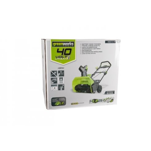 Снегоуборщик аккумуляторный GreenWorks DigiPro GD40ST (2600007)