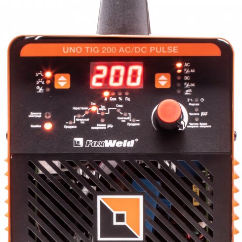 Аппарат аргонодуговой сварки FoxWeld UNO TIG 200 AC/DC PULSE