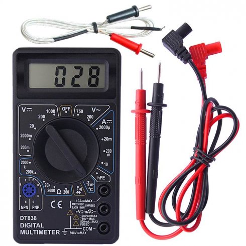 Мультиметр Мегеон DT-838