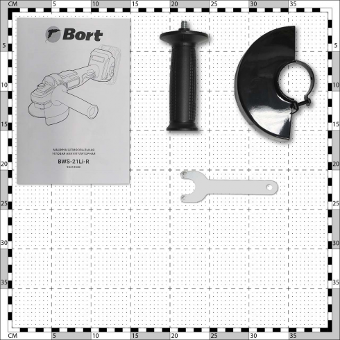 Угловая шлифмашина аккумуляторная Bort BWS-21Li-R