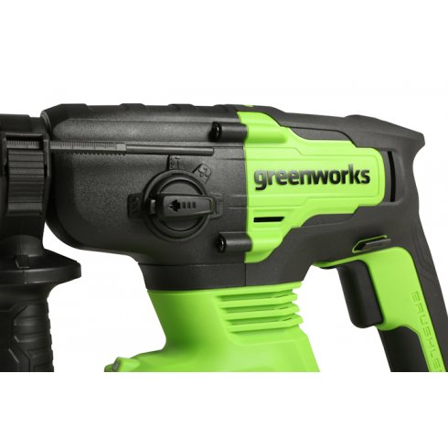 Перфоратор аккумуляторный GreenWorks GD24SDS2K4 (3803007UB)