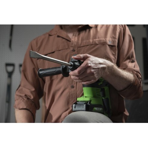 Перфоратор аккумуляторный GreenWorks GD24SDS2K4 (3803007UB)