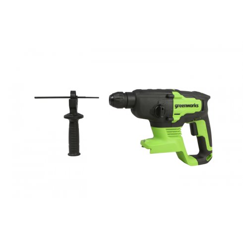 Перфоратор аккумуляторный GreenWorks GD24SDS2K4 (3803007UB)