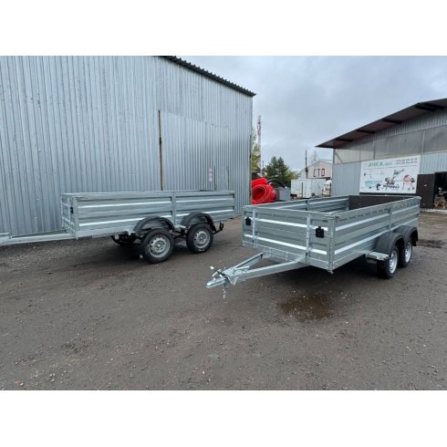 Прицеп Avtos A40P2B (4000х1500х300 ресс. 3302(ГАЗ-2лист), R16, тент 1200мм 2ос)