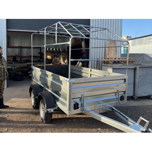 Прицеп Avtos A40P2B (4000х1500х300 ресс. 3302(ГАЗ-2лист), R16, тент 800мм 2ос)