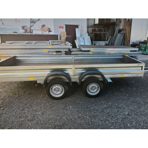 Прицеп Avtos A40P2B (4000х1500х300 ресс. AL-KO, R16, тент 400мм 2ос)