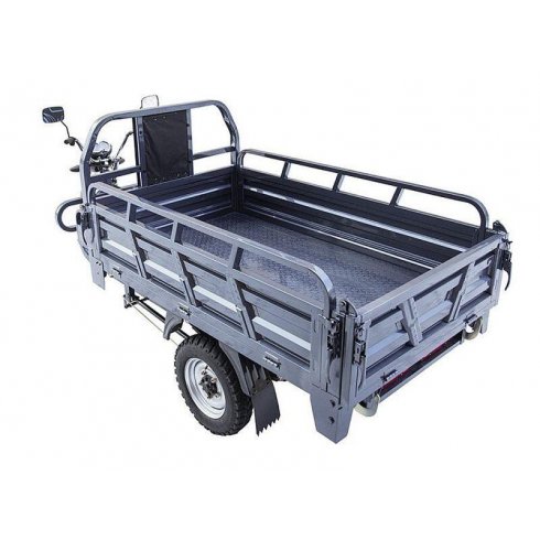 Трицикл Rutrike Титан 2000 ГИДРАВЛИКА 60V 2000W серый