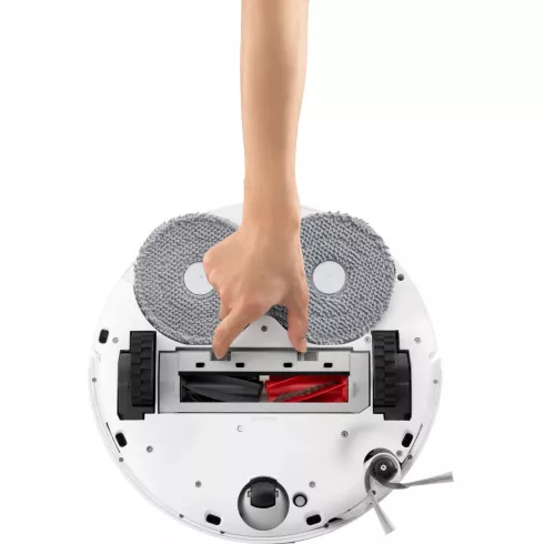 Робот-пылесос Roborock Robotic Vacuum Cleaner + Empty Wash Fill Dock Qrevo Curv RU White