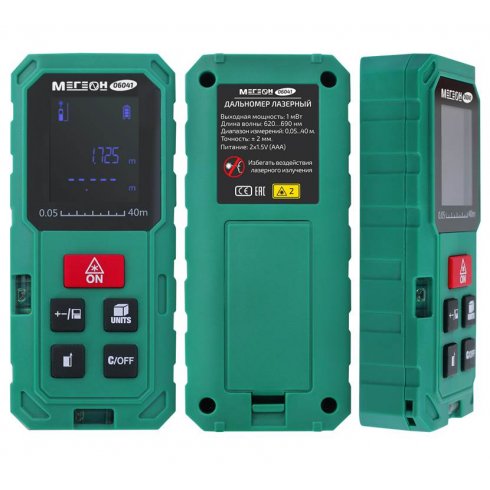 Дальномер лазерный Мегеон 06041