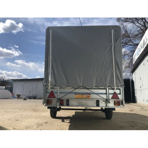 Прицеп Avtos A40P1B (4000х1500х300 ресс. 3302(ГАЗ-1лист), R16, тент 1200мм Аэро)