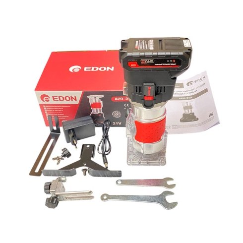 Фрезер аккумуляторный бесщеточный Edon APR-21A
