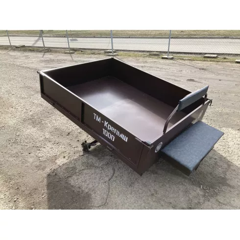 Прицеп для мотоблока усиленный Крепыш ТМ-1000 (без колёс)