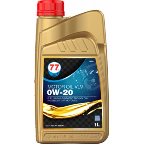 Масло моторное 77 Lubricants Motor Oil VLV 0W-20 (1 л)