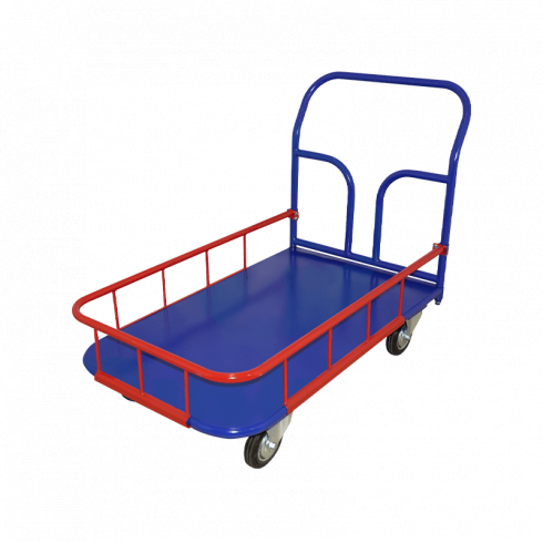 Платформенная тележка с бортиком Rusklad ТПБ-5