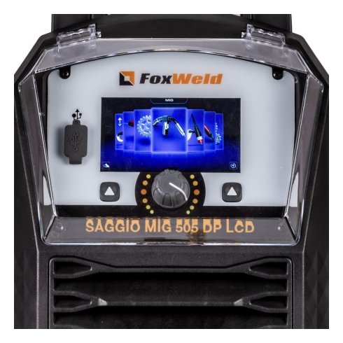 Сварочный полуавтомат FoxWeld SAGGIO MIG 505 DP LCD