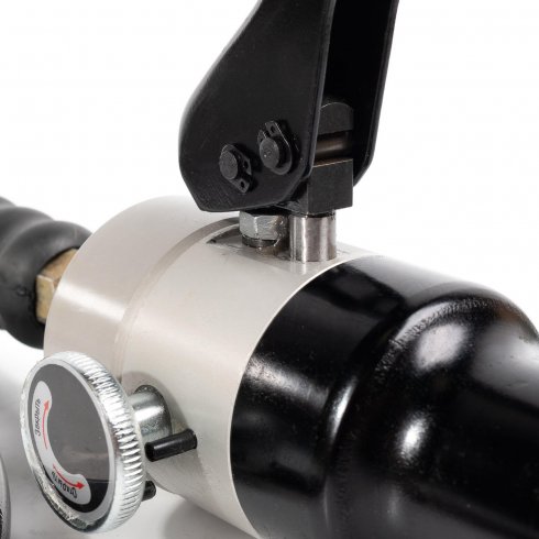 Пресс гидравлический для пробивки отверстий КВТ ПГПО-60А серия ПРОФИ