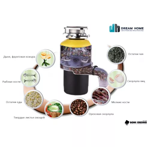Измельчитель отходов Bone Crusher 910 Slim Line