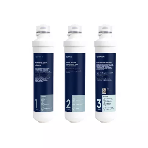 Комплект сменных картриджей Electrolux Kit iS TotalPureX-3 Softening