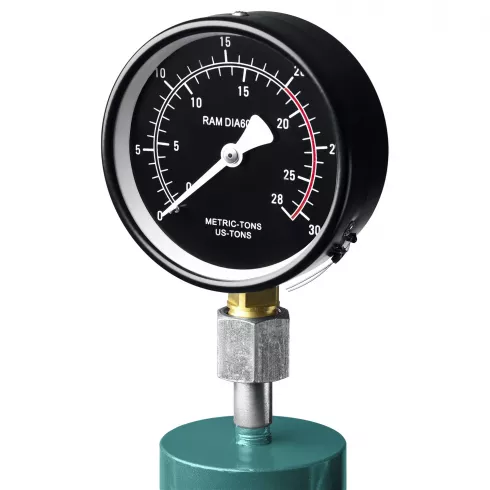 Пресс гидравлический с гидронасосом и манометром Kraftool PMP-10