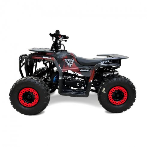 Квадроцикл Motax GRIZLIK MIDI ES BW (черный/красный камуфляж)