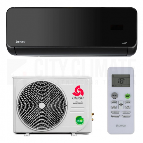 Сплит-система Chigo Sunrise Inverter R32 CS-35V3G-1K268/Black