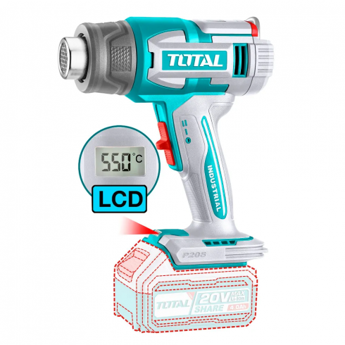 Фен строительный (термовоздуходувка) TOTAL TBLI2003