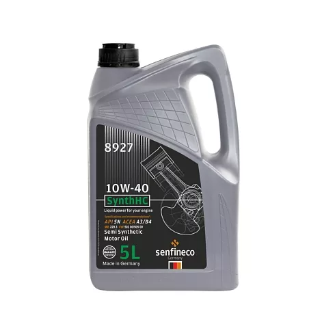 Масло моторное полусинтетика Senfineco SynthHC 10W-40 API SN ACEA A3/B4 (5л)