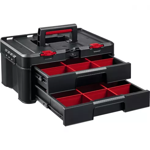 Ящик пластиковый с выдвижными полками Keter STACKNROLL (38407)