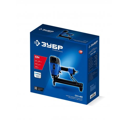 Нейлер для гвоздей по бетону и металлу Зубр CN-40