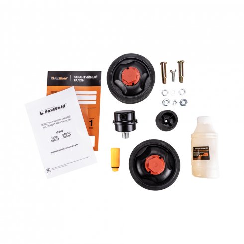 Компрессор масляный коаксиальный FoxWeld AERO 220/24