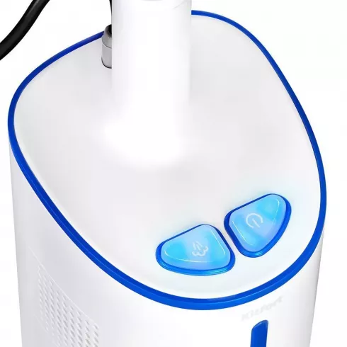 Вертикальный пылесос Kitfort KT-5157-3 (белый/синий)