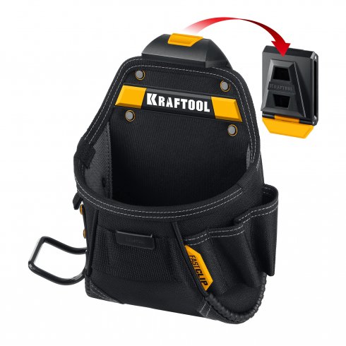 Сумка поясная Kraftool KP-6 с быстросъёмным креплением FastClip