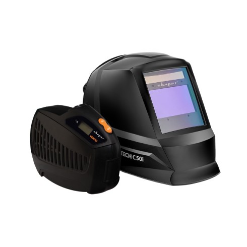 Сварочный щиток Сварог Tech C50I с устройством подачи воздуха Vento