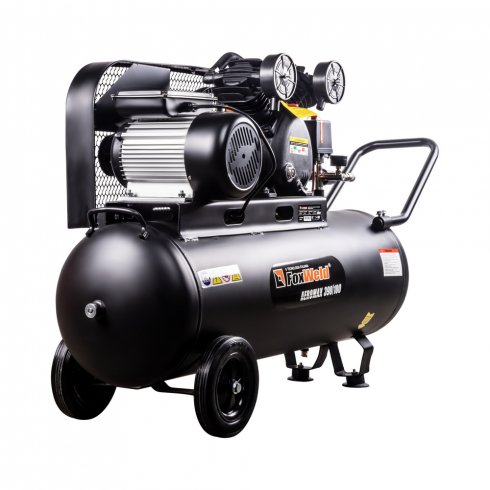 Компрессор масляный ременной FoxWeld AEROMAX 390/100