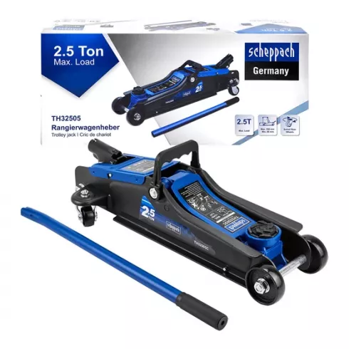 Домкрат подкатной гидравлический Scheppach Sch-TH32505