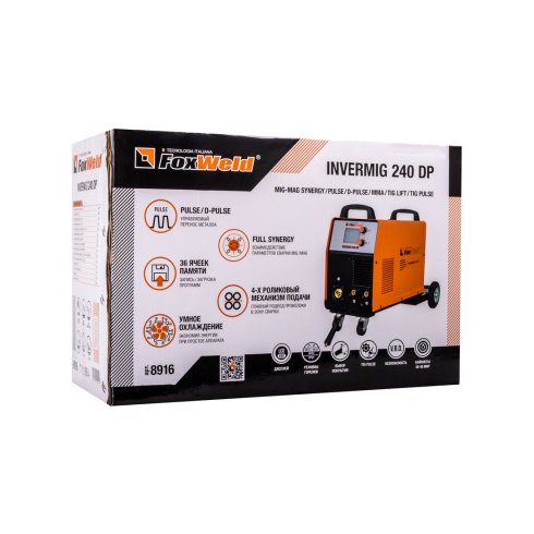 Сварочный полуавтомат FoxWeld INVERMIG 240 DP