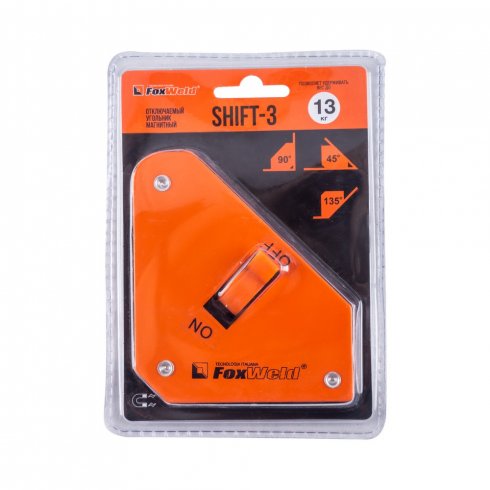 Угольник магнитный FoxWeld SHIFT-3 отключаемый