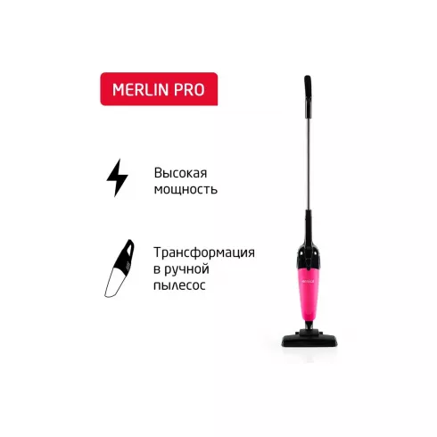 Вертикальный пылесос Arnica Merlin Pro ET13211 (розовый)