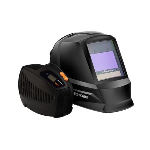 Сварочный щиток Сварог Tech C60D с устройством подачи воздуха Vento